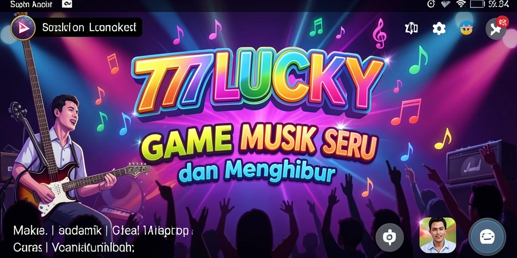 Tampilan gameplay 777LUCKY yang mengasyikkan dan penuh warna.