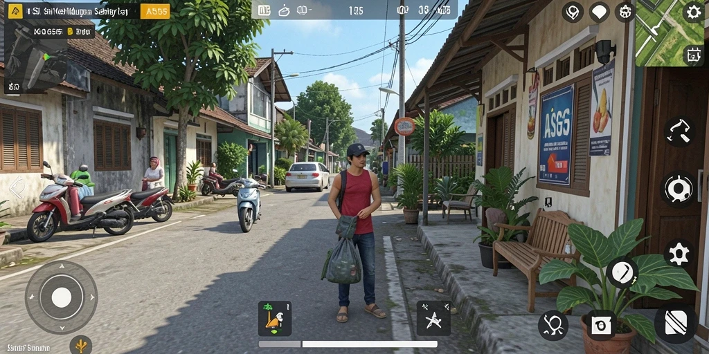 Tampilan gameplay ASG55 yang menakjubkan dan menarik.