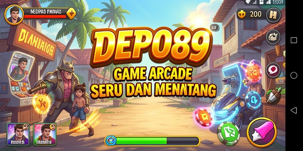 Screenshot DEPO89 menunjukkan gameplay seru yang penuh tantangan.