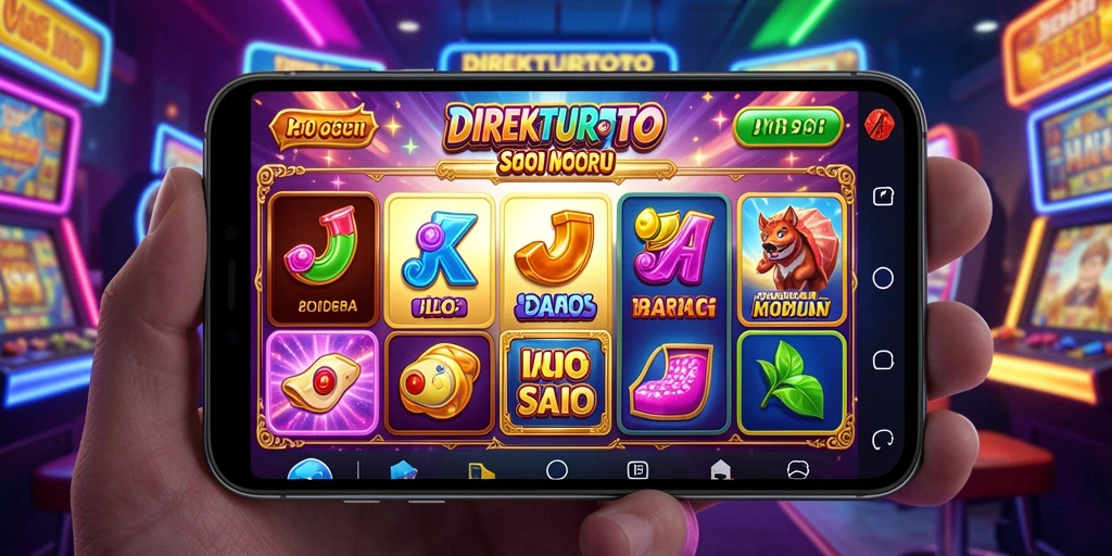 Tampilan gameplay yang mengasyikkan dari DIREKTURTOTO dengan tema slot yang menarik.