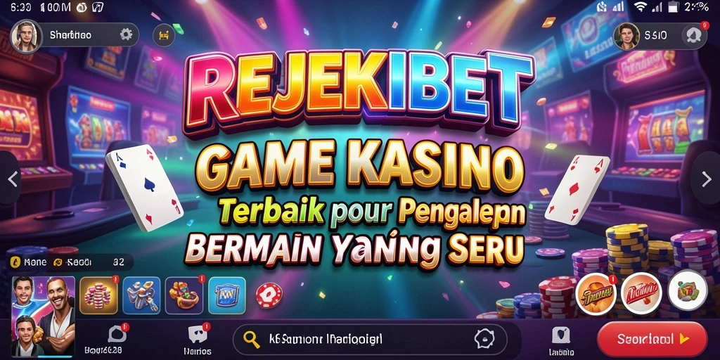 Tampilan menarik dari gameplay seru di REJEKIBET.