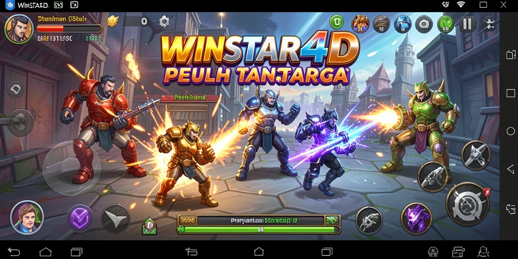 Tampilan gameplay WINSTAR4D yang seru dan strategis.
